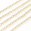 Brass Cable Chains CHC-G007-05G-1