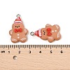 Christmas Theme Opaque Resin Pendants RESI-S08-05A-3