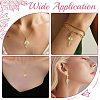 12Pcs 3 Styles Brass Micro Pave Cubic Zirconia Pendants KK-GO0002-24-5