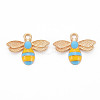 Alloy Enamel Pendants ENAM-S121-174C-RS-2