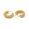 Brass Wire Mass Hoop Earrings for Women EJEW-G337-01G-2