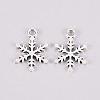 Tibetan Style Alloy Pendants X-TIBE-N010-42AS-RS-1