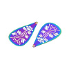 Rainbow Color 201 Stainless Steel Pendants LS-X-STAS-N102-22M-2