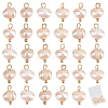 Natural Cultured Freshwater Pearl Potato Charms PALLOY-SC00008-1
