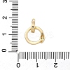 Brass Micro Pave Cubic Zirconia Pendants KK-P289-10G-3