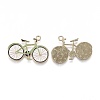 Light Gold Plated Alloy Jewelry Enamel Pendants PALLOY-Z001-29B-2