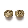 Tibetan Style Alloy Beads TIBEB-Q067-08AB-NR-2