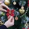 20Pcs 10 Colors Christmas Style Alloy Enamel Pendants ENAM-YW0004-39-6