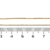Brass Box Chain Necklaces for Women NJEW-D302-42G-5