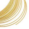 Textured Iron Memory Beading Wire for Wire Wrap DIY Jewelry Making LS-MW-L001-01C-G-2