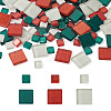 272Pcs 2 Style Square Transparent Glass Cabochons GLAA-EL0001-01C-1