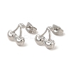 Non-Tarnish 304 Stainless Steel Stud Earrings for Women EJEW-I281-40P-1