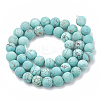 Natural Magnesite Beads Strands G-T106-187-1-3