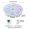 320Pcs 8 Colors Opaque Acrylic Beads FIND-FS0002-84-4