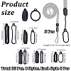 DIY Electronic Stylus & Lighter Silicone Oval Holder Neck Lanyard Making Kit FIND-CP0002-38-2