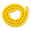 Opaque Glass Beads Strands LS-GLAA-T032-P6mm-MD08-3