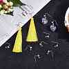 20Pcs 2 Color Brass Earring Hooks JX502A-4