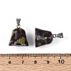 Natural Dragon Blood Pendants G-N349-15P-03-3