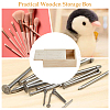 Rectangle Unfinished Wood Gift Storage Box CON-WH0094-38A-7