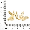 Brass Micro Pave Cubic Zirconia Pendants KK-V008-29G-3