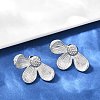 304 Stainless Steel Stud Earrings EJEW-S265-09P-3