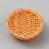 Resin Rattan Basket Mini Model DJEW-CJC0002-04B-01-1