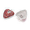 Alloy Rhinestone Pendants FIND-N008-12P-02-2