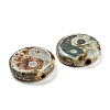 Natural Agate Yin-yang Beads G-Q006-04A-2