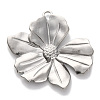 304 Stainless Steel Pendants STAS-M072-11B-P-1