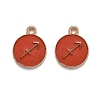 Alloy Enamel Pendants LS-ENAM-S124-01B-12F-1