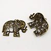 Tibetan Style Alloy Big Pendants X-TIBEP-29-AB-LF-1
