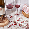 12Pcs 12 Styles Alloy Enamel Charms Wine Glass Charms AJEW-SC00047-3