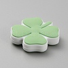 Clover Food Grade Eco-Friendly Silicone Beads LS-SIL-WH0014-29B-2