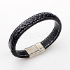 Imitation Leather Cord Bracelets BJEW-N0011-029B-5