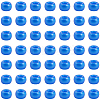 800Pcs Plastic Pearlized Beads KY-SP0001-53F-6