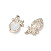 UV Plating Alloy Pendants FIND-M018-31KCG-2