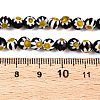 Round Millefiori Glass Beads Strands X-LK-P001-31-4