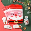 Christmas Theme Rectangle Plastic Zip Top Candy Storage Bags OPP-FS0001-11-2
