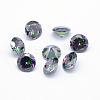 Cubic Zirconia Pointed Back Cabochons ZIRC-M002-8mm-010-1