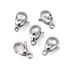 Tarnish Resistant 304 Stainless Steel Lobster Claw Clasps LS-STAS-M262-01-11mm-3
