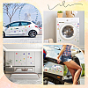 PVC Self Adhesive Flower Car Sticker DIY-WH0453-57D-5