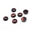 Dyed & Heated Natural Tiger Eye Gemstone Cabochons G-T020-8mm-19-1