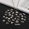Tarnish Resistant 304 Stainless Steel Charms Mixed Shapes Pendants STAS-J014-M-5