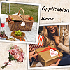 200Pcs Heart Paper Gift Tags CDIS-SP0001-14B-5