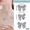 15Pcs 304 Stainless Steel Pendants STAS-BBC0007-76P-2