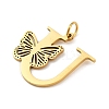 Ion Plating(IP) 201 Stainless Steel Pendants STAS-N103-184G-U-2