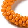 Crochet Glass Beads Braided Stretch Bracelet BJEW-S144-002E-08-2