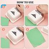 Plastic Embossing DIY Corner Paper Printing Card Cutter DIY-WH0301-76-3