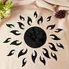 Sunflower Acrylic Mirrors Wall Stickers DIY-CN0001-18C-5