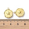 Ion Plating(IP) 304 Stainless Steel Pendants STAS-Z099-01G-02-3